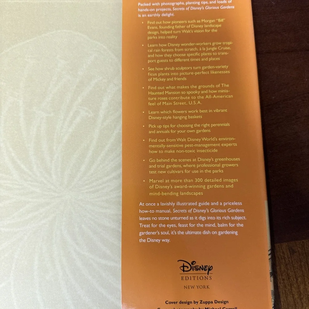 Secrets of Disney's Glorious Gardens by‎ Markey, Kevin - First Edition